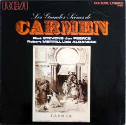 Georges BIZET les grandes scènes de Carmen